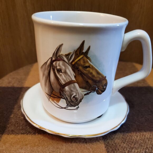 Royal Grafton Equestrian coasters and cups - Picture 4 of 7